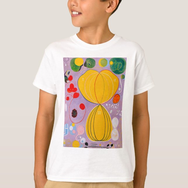 T-shirt Hilma af Klint - Le dix plus grand n° 7 (Devant)