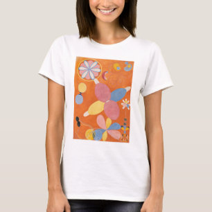T-shirt Hilma Af Klint, Le Dix Plus Grand No4, Art Abstrai