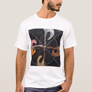 T-shirt Hilma Af Klint, Le Swan No.7, Art Abstrait