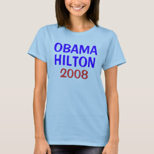 T-SHIRT HILTON 2008 D'OBAMA