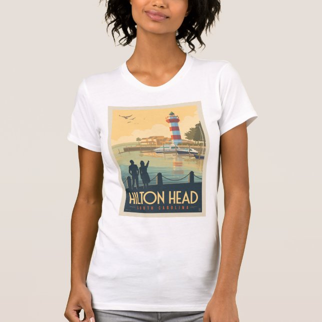 T-shirt Hilton Head | Caroline du Sud (Devant)