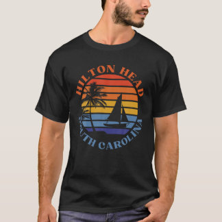 T-shirt Hilton Head South Carolina Beach Vacances d'été R