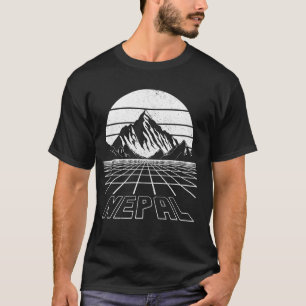 T-shirt Himalaya Mont Everest Nepali Souv