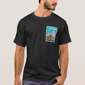 T-shirt Himeji Castle Japan Travel Poster
