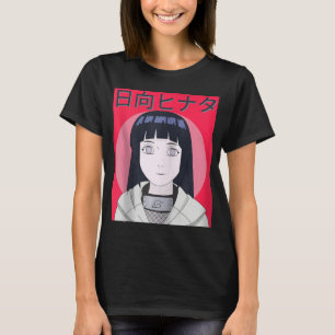 T-shirt Hinata Hyuga mignonne Anime Japonaise Manga Kawaii