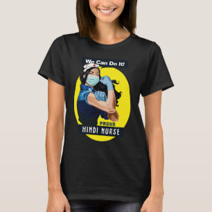 T-shirt Hindi Fier travailleur de première ligne Rosie Riv