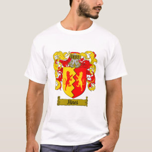 T-shirt Hines Family Crest, Armoiries