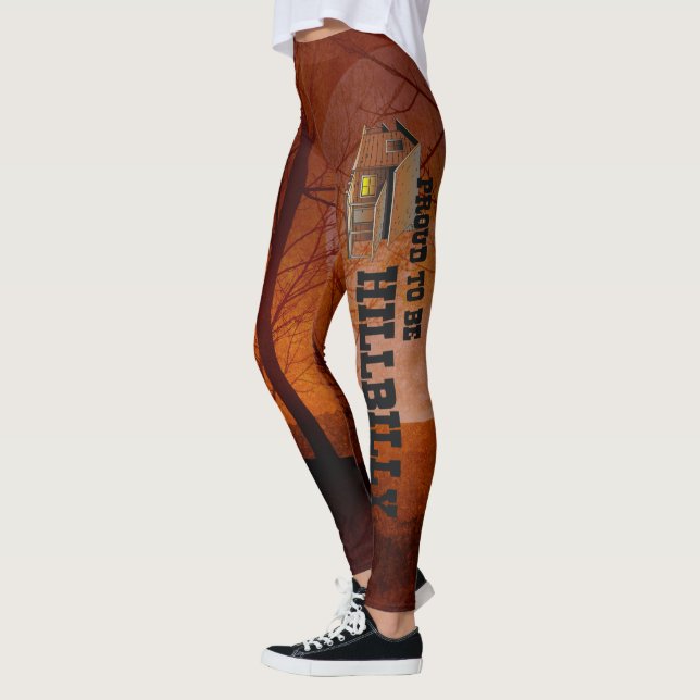 T-SHIRT Hinterwäldler stolz Leggings (Links)