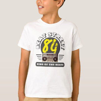 T-SHIRT HIP HOP 84 BEAT STREET BOOMBOX GRAPHIQUE