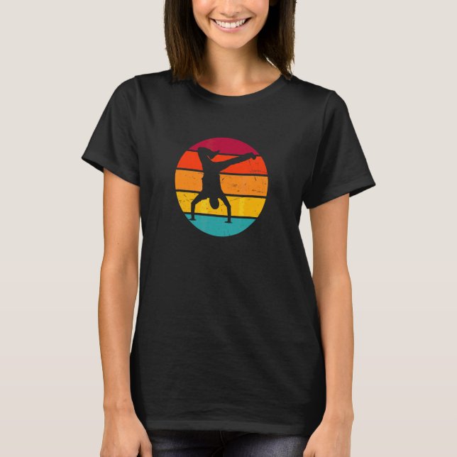 T-shirt Hip hop Bgirl Bboy Break Dance Break Dance (Devant)