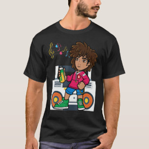 T-shirt Hip hop Dancing Break Dance Spring Summer Street P