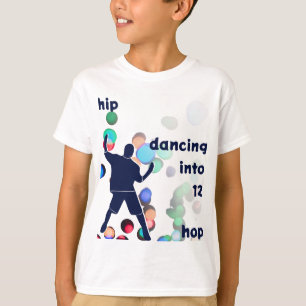 T-shirt Hip hop Dansant En 12e Anniversaire