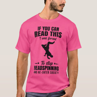 T-shirt Hip hop d'arrêt de la tête