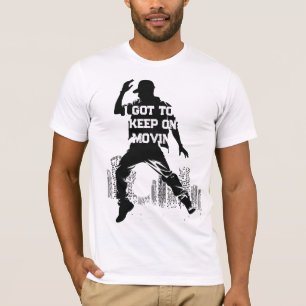 T-shirt hip hop DES ANNÉES 90 GARDEZ SUR MOVIN RAPPER GRAP