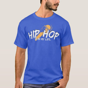 T-shirt Hip Hop est dans ma vie vintage