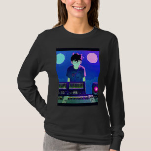 T-shirt Hip hop lo fi chillhop battements chill esthétique