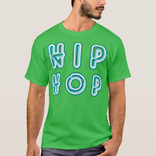 T-shirt Hip-Hop Néon