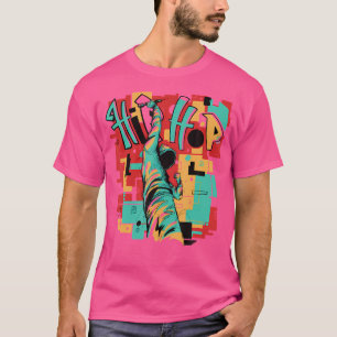 T-shirt Hip hop Old School Rapper Design
