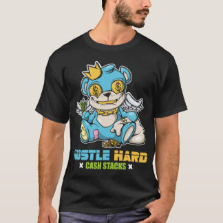 T-shirt Hip hop Teddy Bear Gang T-ShirtHip Hop Teddy Bear