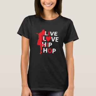 T-shirt hip hop vêtements de danse filles 90s costume 90s 