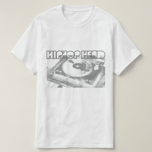 T-shirt HipHopHead DeeJay (Design devant)