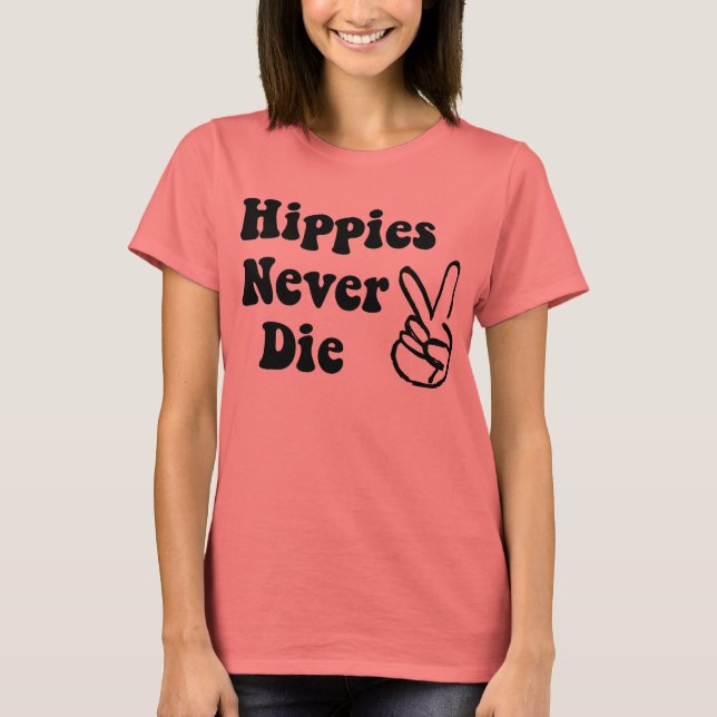 t-shirt hippie (Devant)
