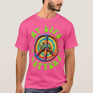 T-shirt Hippie Amour Paix La Vie Compte Personnalisé