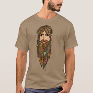 T-shirt Hippie aux fleurs