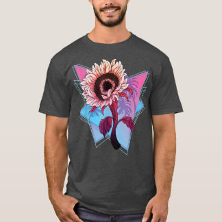 T-shirt Hippie Fleur 90s Vaporwave Gardener Sunshine Sunsh