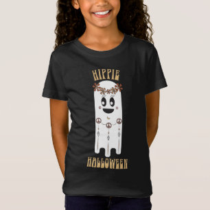 T-Shirt Hippie Halloween Ghost Kids
