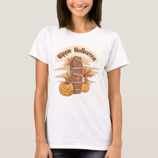 T-shirt Hippie Halloween mignonne Ghost drôle Halloween Su