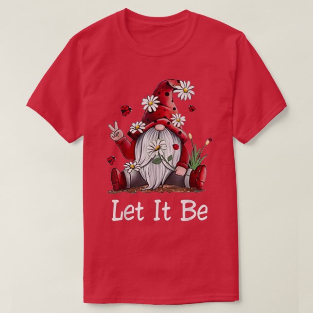 T-shirt Hippie Que Ça Soit Gnome 2 (Design devant)