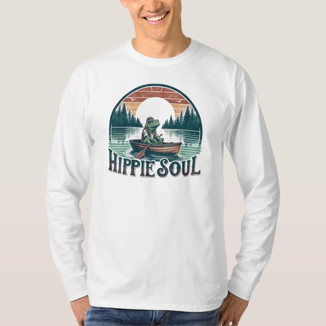 T-shirt Hippie Soul Long Manches (Devant)