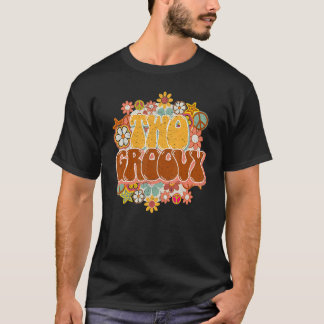 T-shirt Hippie Tournesol Rétro Deux Super esprit positif H