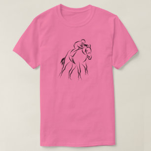 T-shirt Hippique