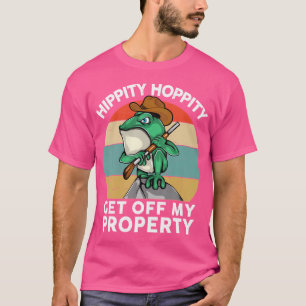 T-shirt Hippity Hoppity Descendez de ma propriété Herpetol