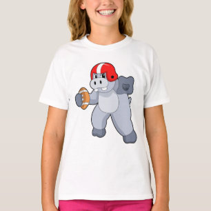 T-shirt Hippo à Football Sports