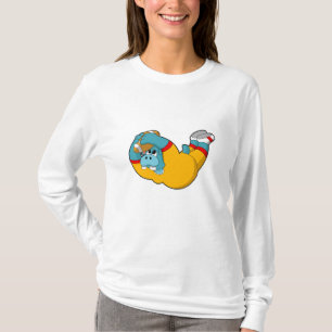 T-shirt Hippo à Football Sports