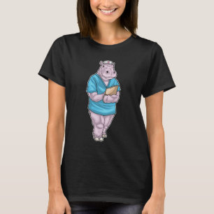 T-shirt Hippo Nurse
