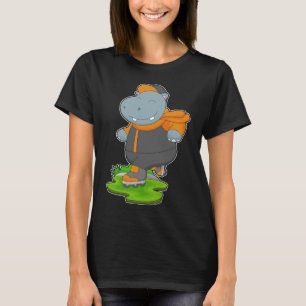 T-shirt Hippo Patinage en ligne Patins à rouleaux