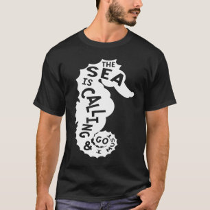 T-shirt Hippocampe de mer Aquatique Hippocampe Poisson ani