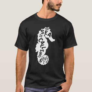 T-shirt Hippocampe de mer Aquatique Hippocampe Poisson ani