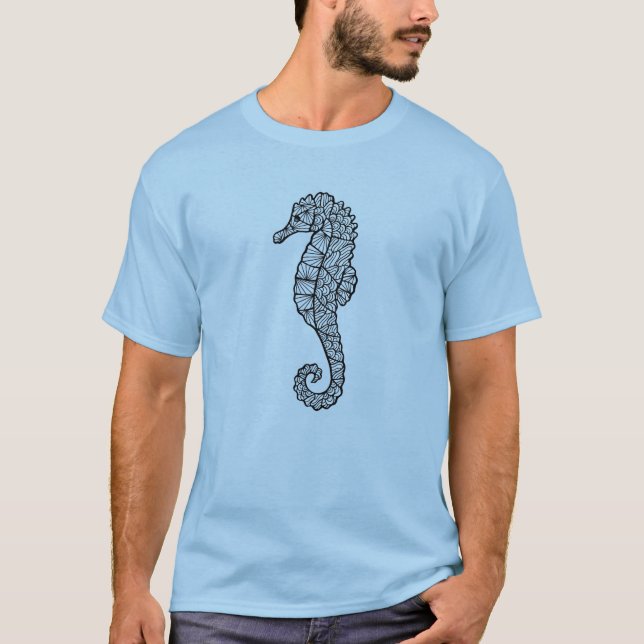 T-shirt Hippocampe inspiré (Devant)