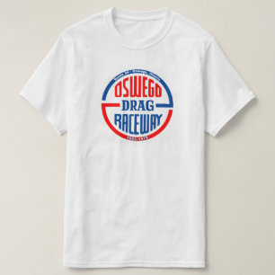 T-shirt Hippodrome Oswego Drag sur la Route 34 - Oswego, I