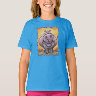 T-shirt Hippopotame