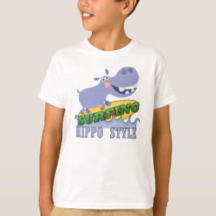 T-shirt Hippopotame