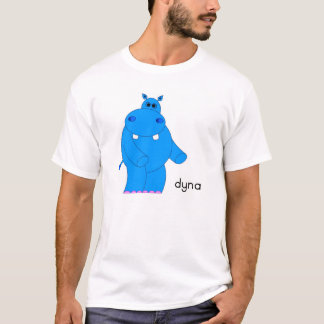 T-shirt Hippopotame de Dyna