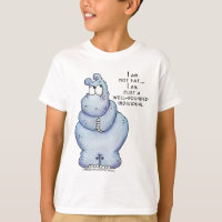 Hippopotame Hippo-Bleu bien arrondi
