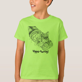 T-shirt Hippopotame-Hurray !
