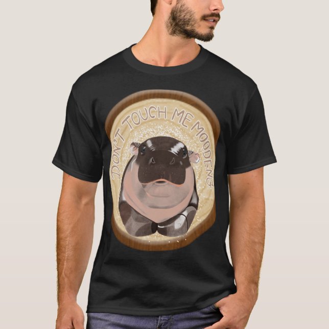 T-shirt Hippopotame Moo Deng  (Devant)